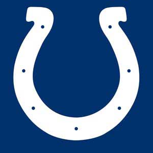 NFL Indianapolis Colts Large Logo Steam Deck Handheld Gaming Computer Skin